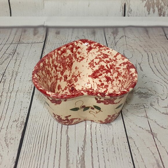 Heart Shaped Bowl And Candle Holder Set The Proper Place Winfield KS Spongewear - Picture 5 of 14